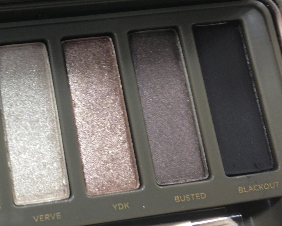 URBAN DECAY NAKED 2 PALETTE SWATCHES